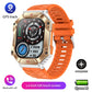 IP68 impermeable militar AI voz Bluetooth llamada Smart Watch