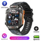 IP68 impermeable militar AI voz Bluetooth llamada Smart Watch