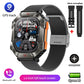 IP68 impermeable militar AI voz Bluetooth llamada Smart Watch