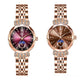 Reloj de moda Diamond Moon Star para mujer