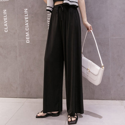 【50% OFF TODAY】❄️2024 New Fashion Ice Silk Anti-Wrinkle Women's Pants 