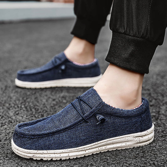 🔥49% temporary discount🔥Men's lightweight and breathable canvas loafers.