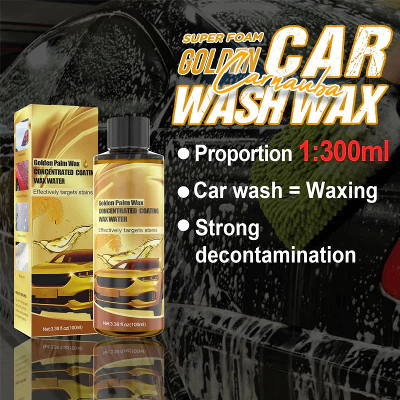 Cera de lavado de autos Golden Carnauba（?COMPRAR 2 OBTENER 1 GRATIS?）-6