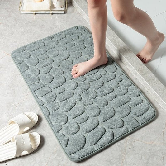 [50%OFF]BATH MAT WITH EMBOSSED COUPLING FOR THE BATHROOM 