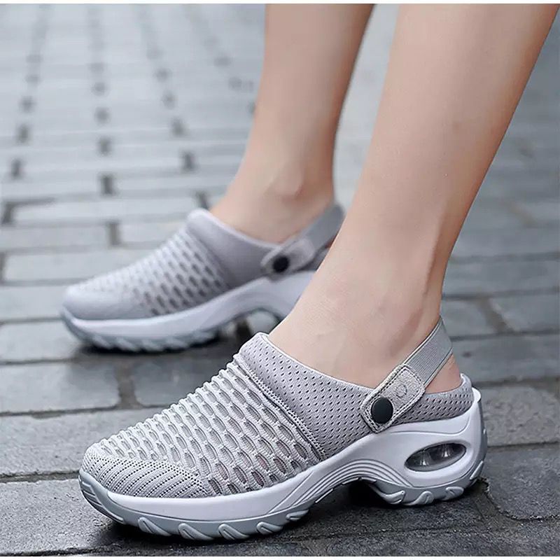 Women’s Casual Air Cushion Platform Mesh Sandals