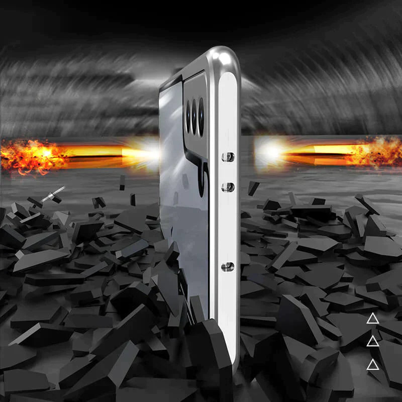 (?2022 Venta caliente?)Funda magnética de doble hebilla para Samsung-4