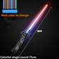 🔥2023 Nueva🔥 Cyberpunk Laser Sword，Efectos de sonido, escalable, siete colores，cosplay props