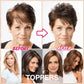 TOPPERS DE PELO NATURAL CORTO con flequillo