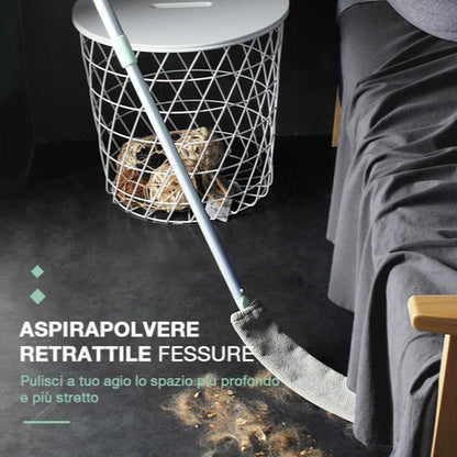 Retractable dust cleaner