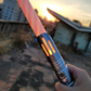 🔥2023 Nueva🔥 Cyberpunk Laser Sword，Efectos de sonido, escalable, siete colores，cosplay props