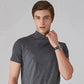 Camiseta de cuello alto slim-fit para hombre