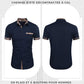 Camisa transpirable informal de verano para hombre.