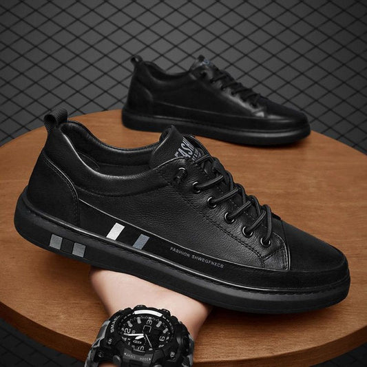 2023 Zapatos casuales versátiles de cuero genuino para hombre🔥Compra 2 pares envío gratis🔥