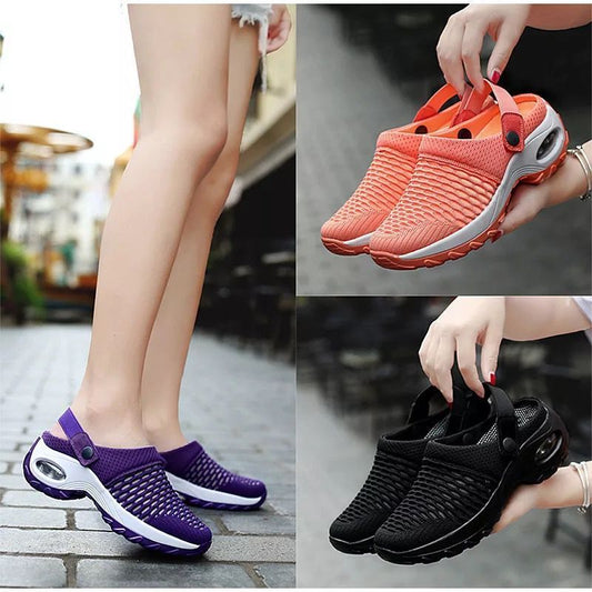 Women’s Casual Air Cushion Platform Mesh Sandals