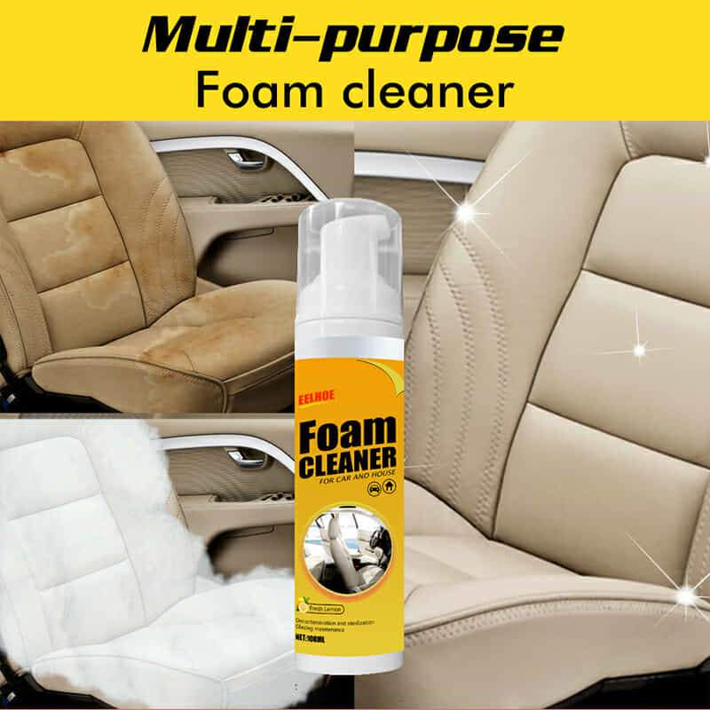 ?Venta caliente-COMPRE 3 OBTENGA 2 GRATIS?Espuma limpiadora para el hogar Spray limpiador multiusos para interiores de coches o electrodomésticos-5