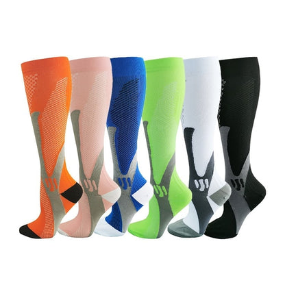 High graduated compression socks 