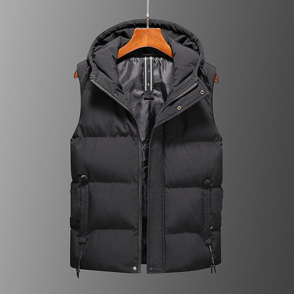 URBAN CASUAL COTTON DOWN VEST 